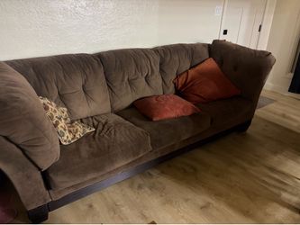 Brown couch