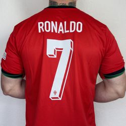 CR7 Ronaldo Portugal Euro 2024 Soccer Jersey 