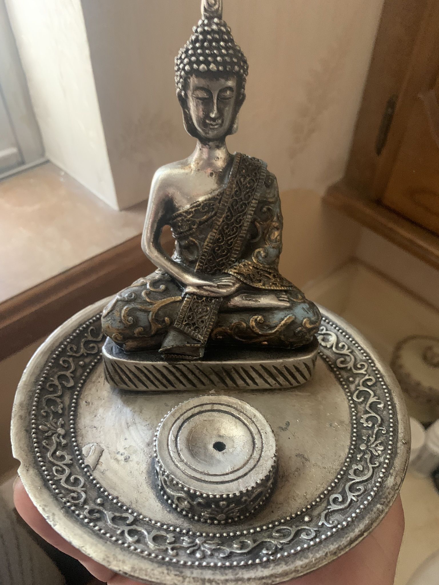 Nice Antique Heavy Duty Buddha Incense Burner