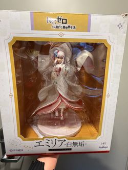 Re:Zero Starting Life in Another World- Emilia: White Kimono Ver. 1/7 Scale Figure
