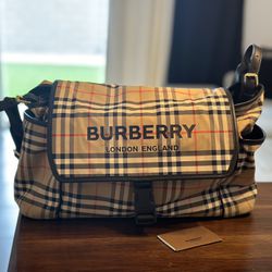 Burberry Diaper Bag 