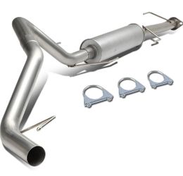 07-14 TOYOTA FJ CRUISER 2.5-INCH MUFFLER CATBACK EXHAUST SYSTEM