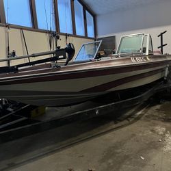 17.5’ Bass Boat 115hp (Titled)