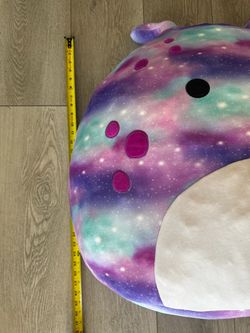 Jumbo Size 30” Squishmallow DAXXON Space Squad Purple/Blue Tie-Dye Galaxy