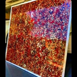 Abstract Painting (Jackson Pollock Style)