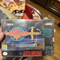 Legend Súper Nintendo Snes 
