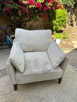 Oversized Living Room Chairs - 2 Available