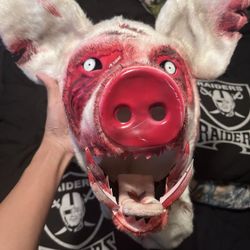 Pig Moving Mouth Mask