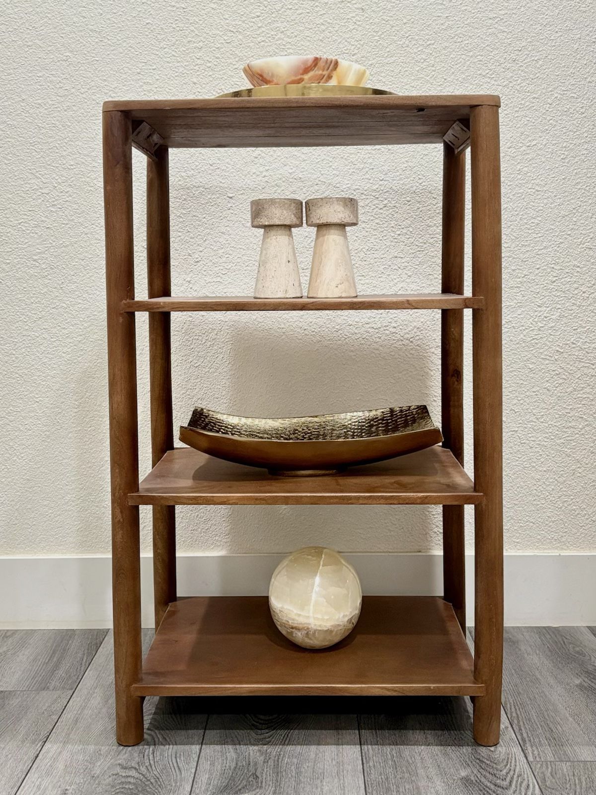 Mid-Century Modern MCM Vintage-Style 3-Tier Bookcase | New