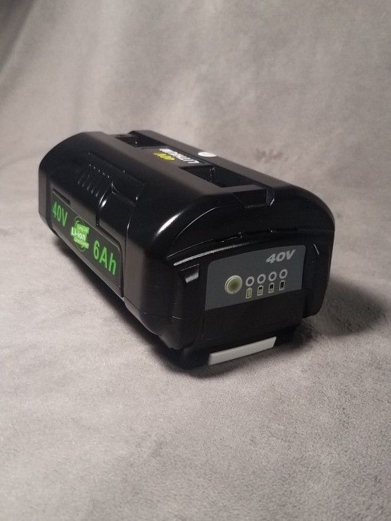 40V Lithium-ion 6000mAh Battery Compatible with Ryobi Tools OP4050A OP40501 OP4050 OP40401 OP4040 OP4040A OP4030 OP40301 OP4026 OP40261 OP40201 OP4015