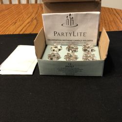 $15 Partylite  Rare Celebration Candle Holders. 