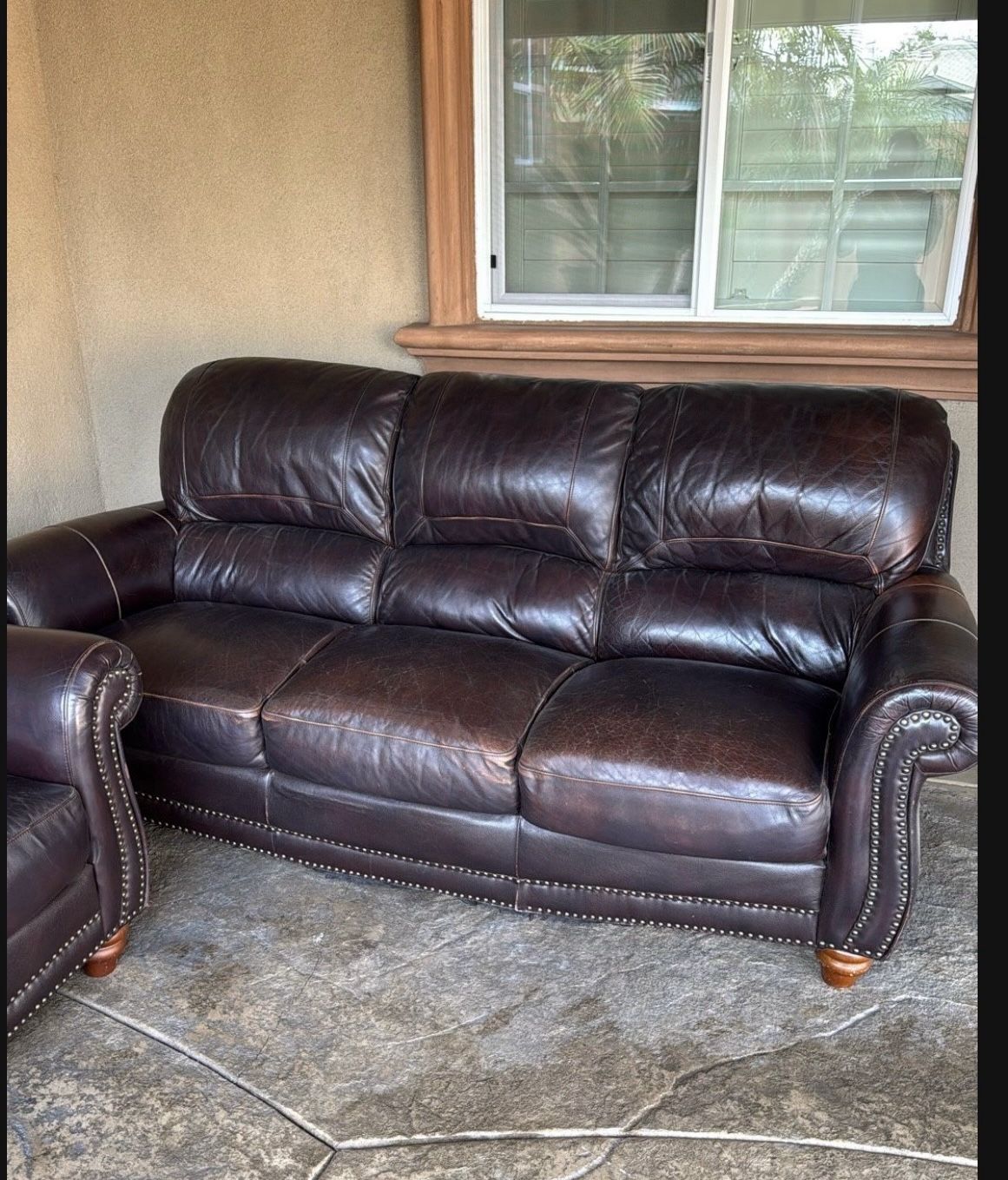 Leather Sofa And Loveseat