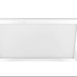 COMMERCIAL ELECTRIC 1 FT. X 2 FT. 23-WATT DIMMABLE WHITE INTEGRATED LED EDGE-LIT FLAT PANEL FLUSH MOUNT LIGHT WITH COLOR CHANGING CCT NEW IN BOX