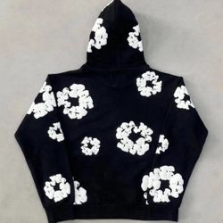 black denim tears hoodie