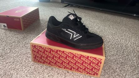 Vans Low-Top Sneakers Black and old skool turq