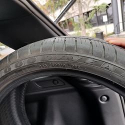 Good Year 245/40R19 Run flat Tires (7 Tires)