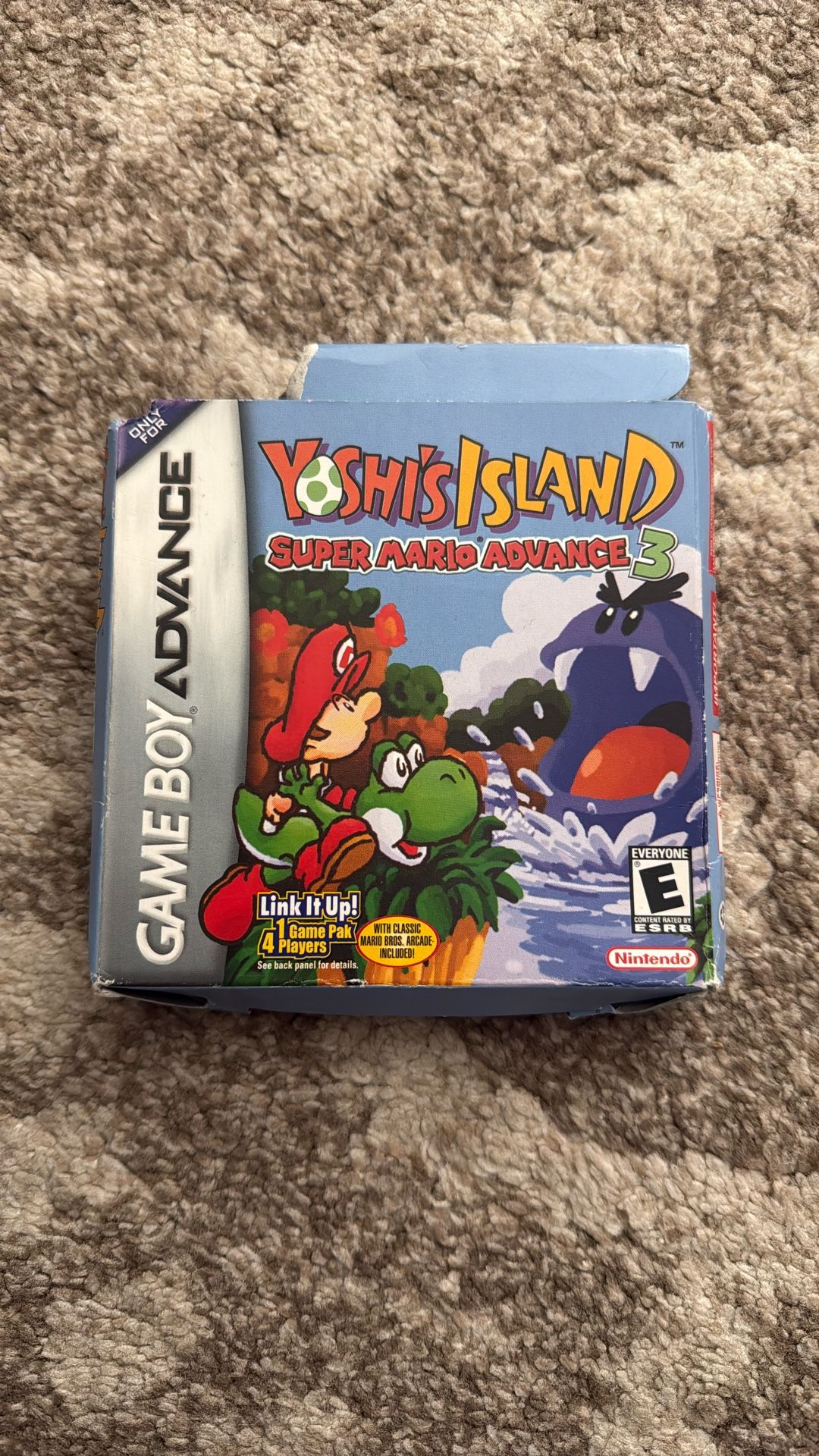Yoshi’s Island For Nintendo Gameboy Advance