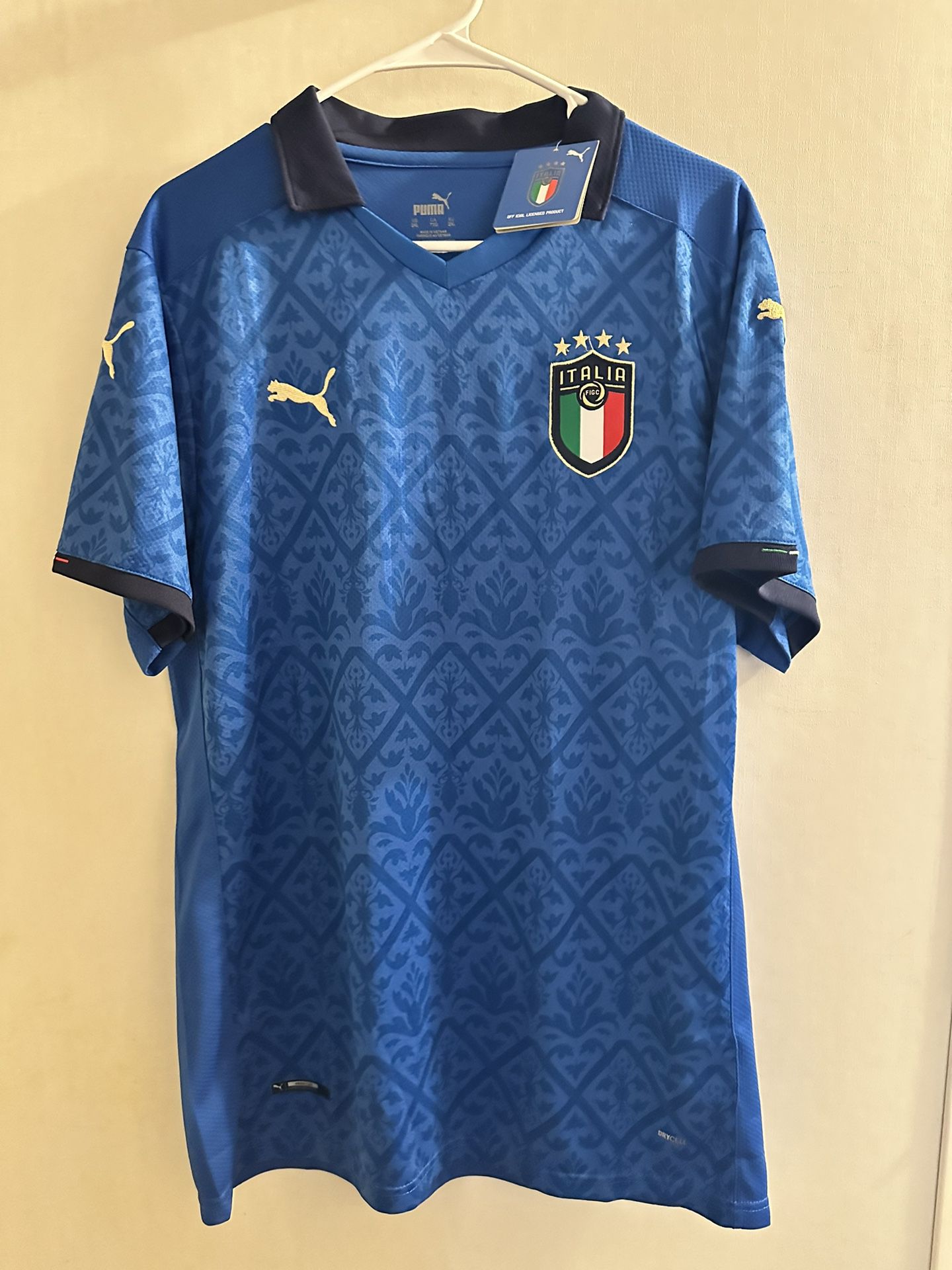 BNWT Puma Italy 2021 Home Soccer Jersey Size 2XL