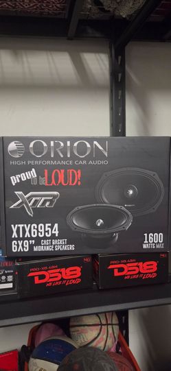 New!! Orion XTR (2) 6x9 Mid Range Speakers