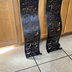 Large Metal Sconces  30” x  7”1/2