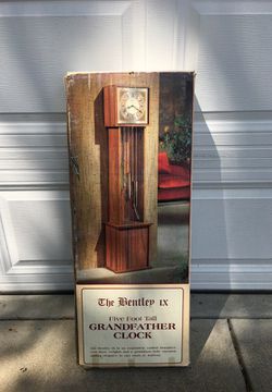 Five foot tall Grandfather clock