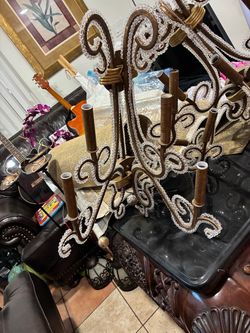 2 BEAUTIFUL LAMPS ( CANDELABRA) ELEGANT $45 dollars each