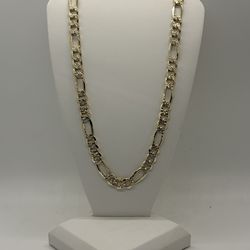 14K Yellow Gold, Solid, 24" Chain