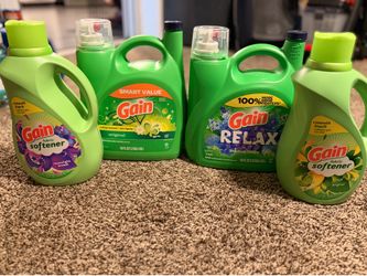 Gain detergent and softener bundle