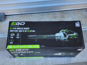 EGO LB6151 615CFM Cordless Blower Kit, 56V w/2.5Ah Battery & 210W Charger (Firm, Fijo, Nada Menos, New)