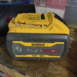 DeWalt 20/60 Volt 9ah 