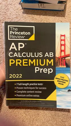 Princeton Review AP Calculus AB Premium Prep 2022