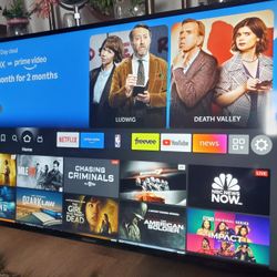 55" insignia Amazon fire smart tv 4k great condition comes with wall mount set.  Great Quality Pic 