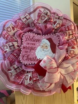 Petite, pancake wreath, Christmas