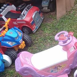 Kids 6 Volt Ride On Toys $30 Each With Chargers