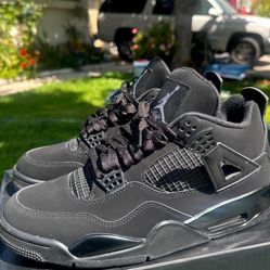 Jordan 4s Black Cats Size 10