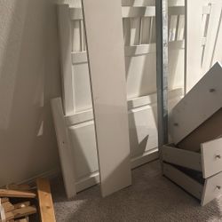 Free White Full Bed Frame 