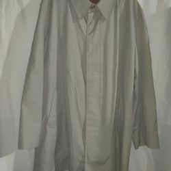 Towncraft Trench Coat Jacket Men's Size: 50 B-Tall With Removable Lining 