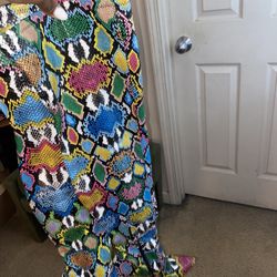 Knee High Snack Skin Boots