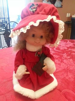 Motion Christmas Girl