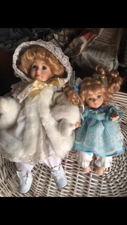 Beautiful vintage dolls