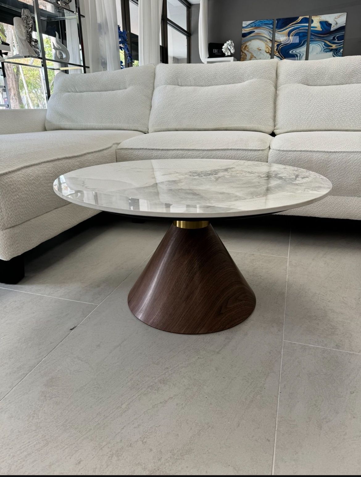 New Dining Table  With Marble