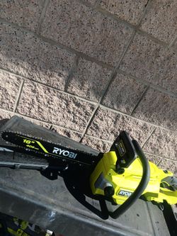 RYOBI 40V CORDLESS BRUSHLESS CHAINSAW 16 IN  TOOL ONLY