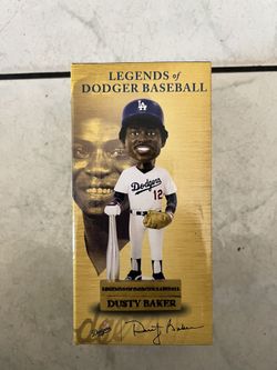 Legends Of Dodger Baseball Dusty Baker Bobblehead