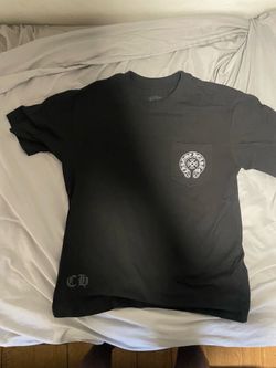 Black chrome heart shirt
