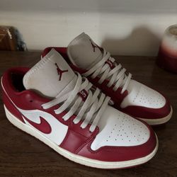 Jordan 1 Low - Gym Red 10.5