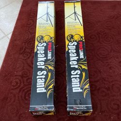 2 Brand New Speaker Stands