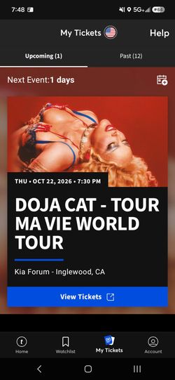 Doja cat tickets