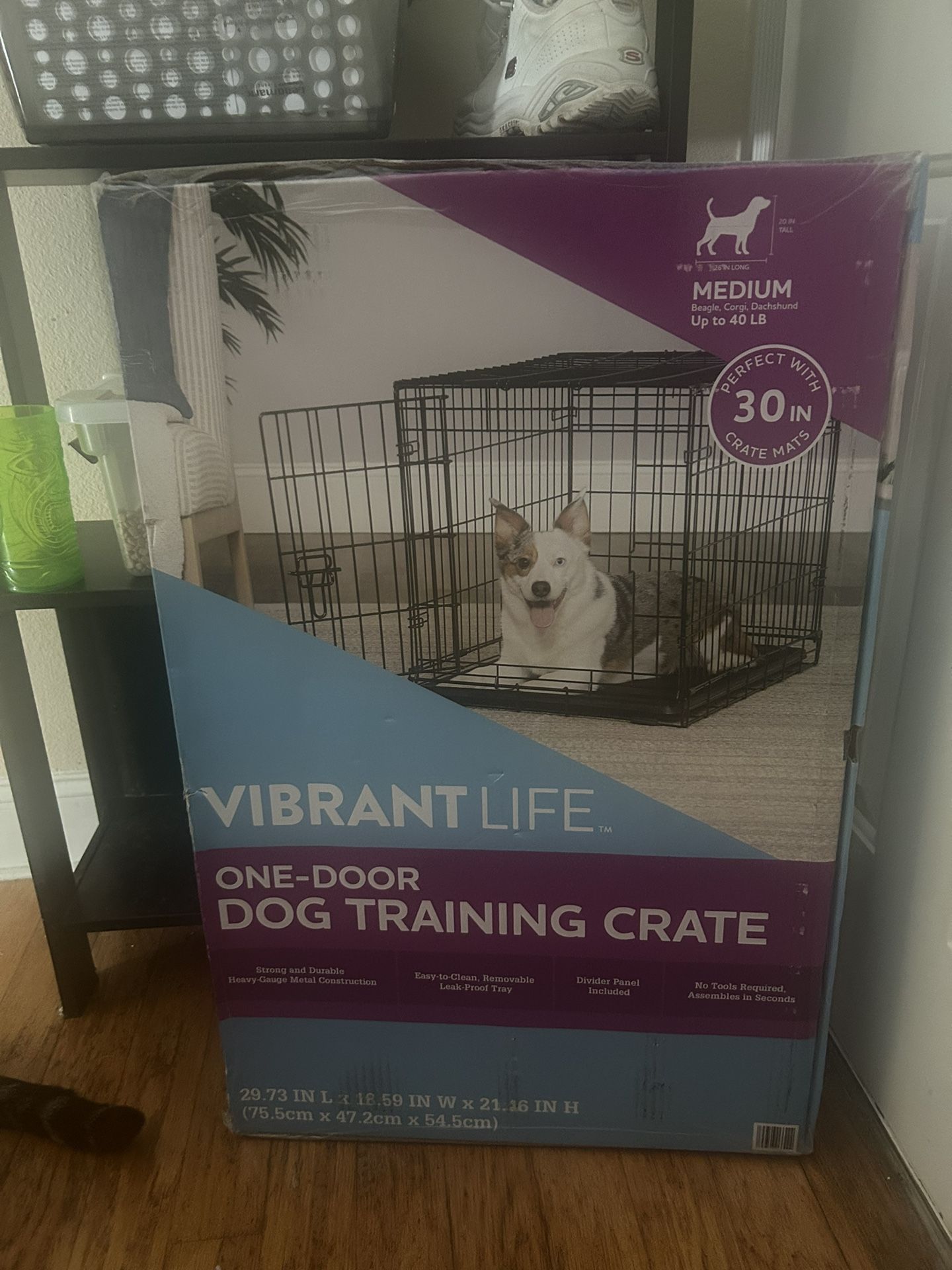 30” Dog Crate / Kennel - New In Box