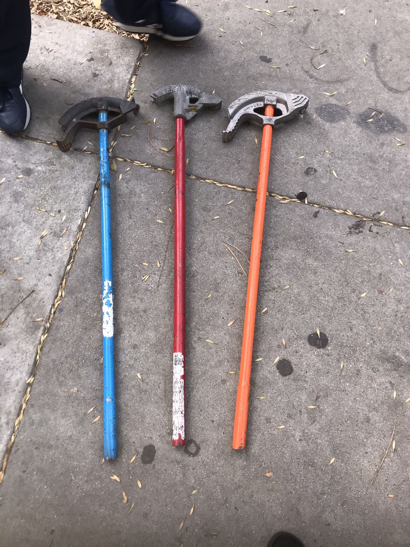 Pipe bender rigid $70 each 3 different sizes