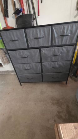 Dresser 40x12x40 lightweight cloth 9 drawers